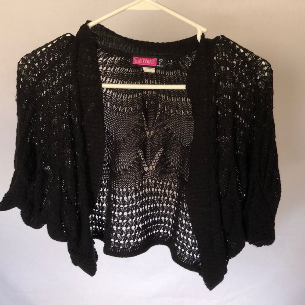 Say What Cute crop top sweater